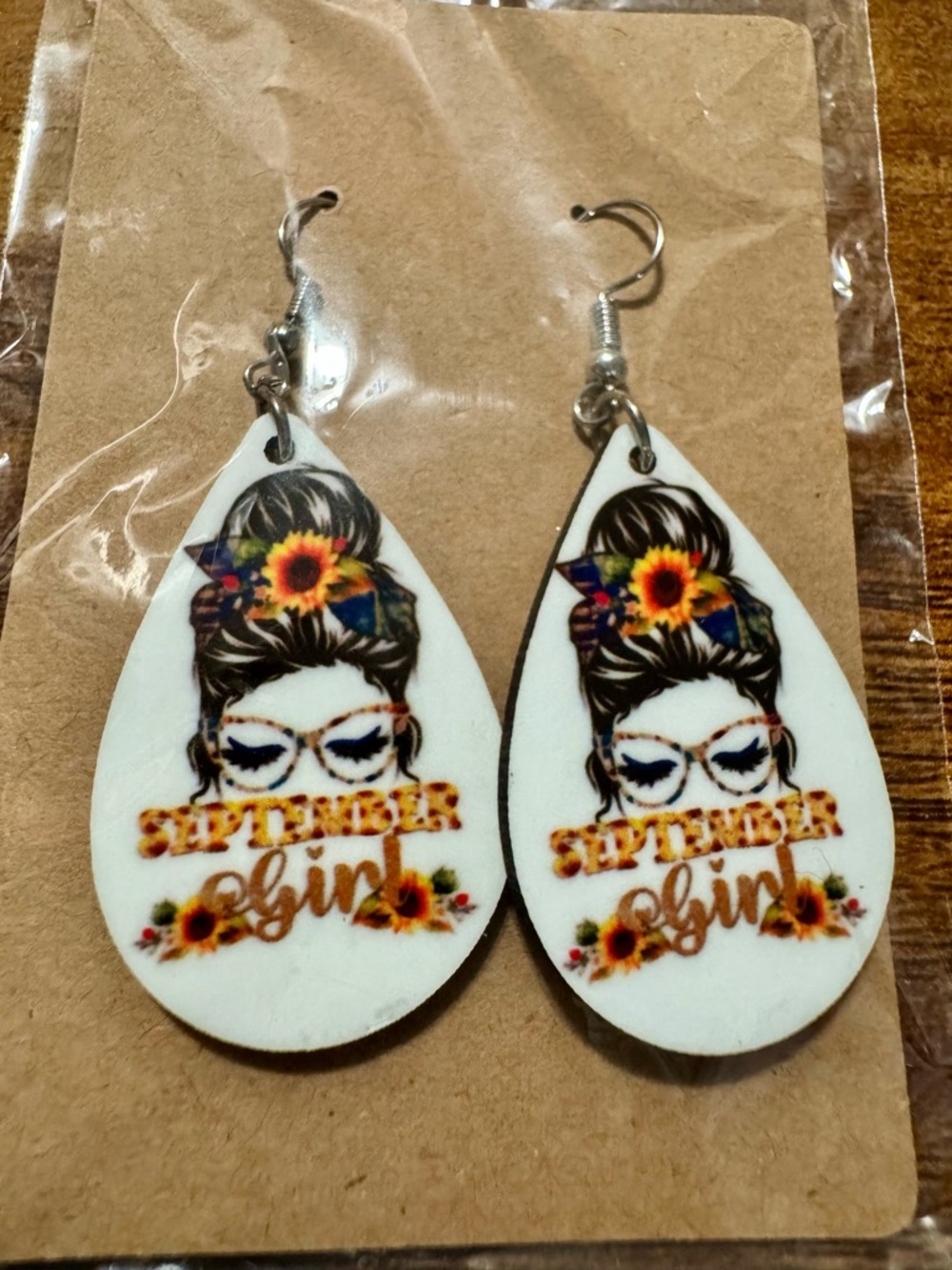 “September Girl” Handmade Earrings